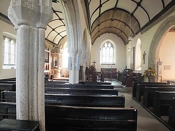 Photo Gallery Image - Interior of St Melanus Church